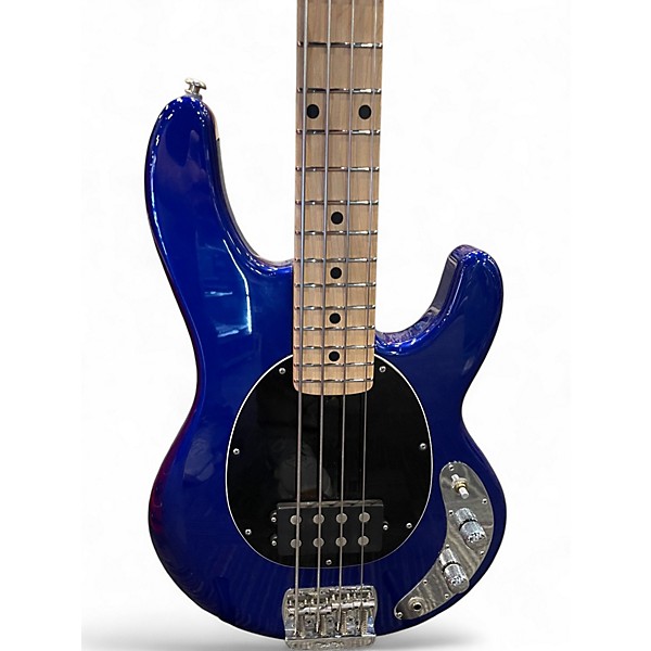 Used Ernie Ball Music Man STINGRAY SHORT SCALE MARINE BLUE Electric Bass Guitar