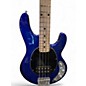 Used Ernie Ball Music Man STINGRAY SHORT SCALE MARINE BLUE Electric Bass Guitar