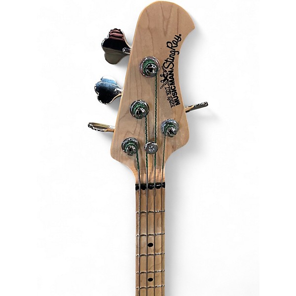 Used Ernie Ball Music Man STINGRAY SHORT SCALE MARINE BLUE Electric Bass Guitar
