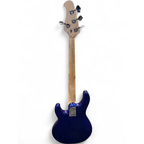 Used Ernie Ball Music Man STINGRAY SHORT SCALE MARINE BLUE Electric Bass Guitar