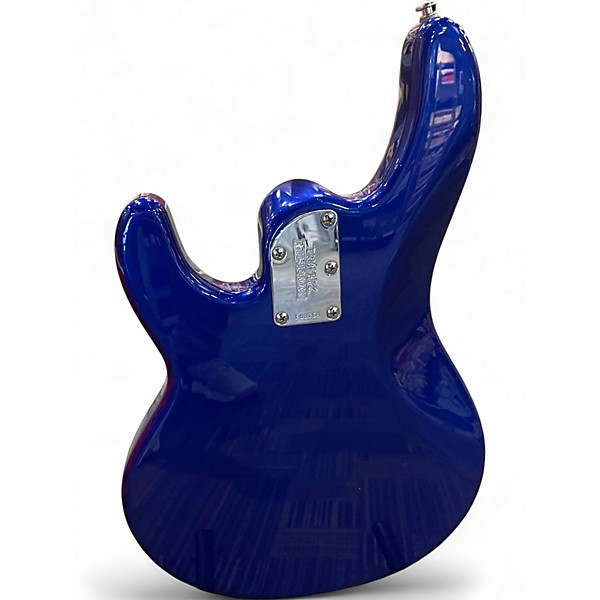 Used Ernie Ball Music Man STINGRAY SHORT SCALE MARINE BLUE Electric Bass Guitar