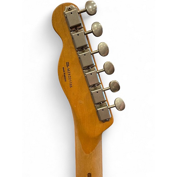 Used Fender Road Worn 1950S Telecaster 2 Tone Sunburst Solid Body Electric Guitar