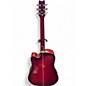 Used Washburn D-17CE Wine Red Acoustic Electric Guitar