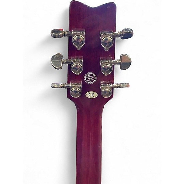 Used Washburn D-17CE Wine Red Acoustic Electric Guitar