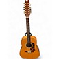 Used Washburn D25S12N Natural 12 String Acoustic Guitar thumbnail