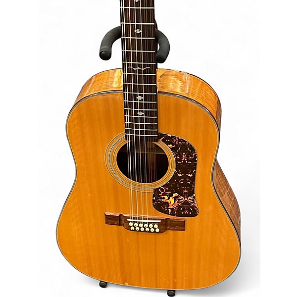 Used Washburn D25S12N Natural 12 String Acoustic Guitar