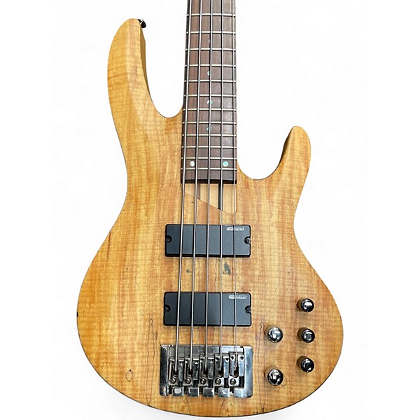 Used ESP LTD B-205SM NATURAL Electric Bass Guitar