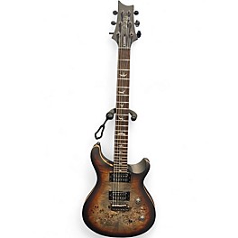 Used PRS SE CUSTOM 24-08 EXOTIC POPLAR BURL Solid Body Electric Guitar