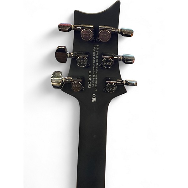 Used PRS SE CUSTOM 24-08 EXOTIC POPLAR BURL Solid Body Electric Guitar