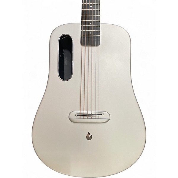 Used LAVA MUSIC Air Silver Acoustic Electric Guitar