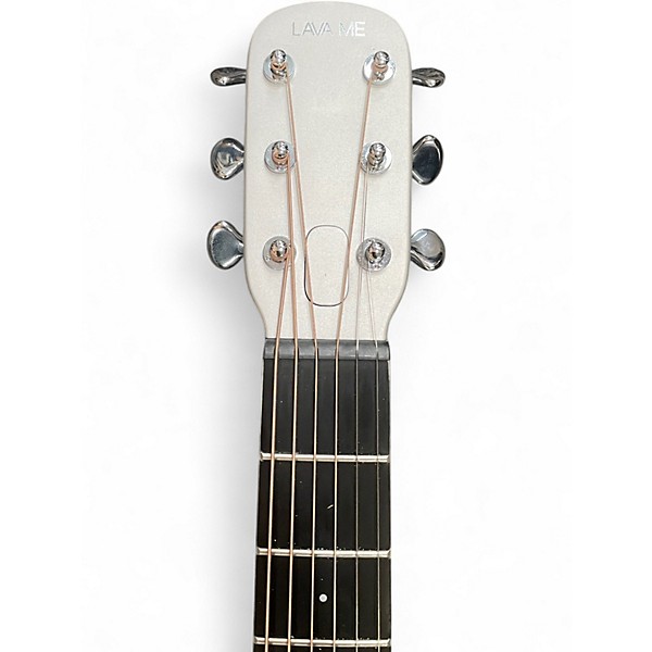 Used LAVA MUSIC Air Silver Acoustic Electric Guitar