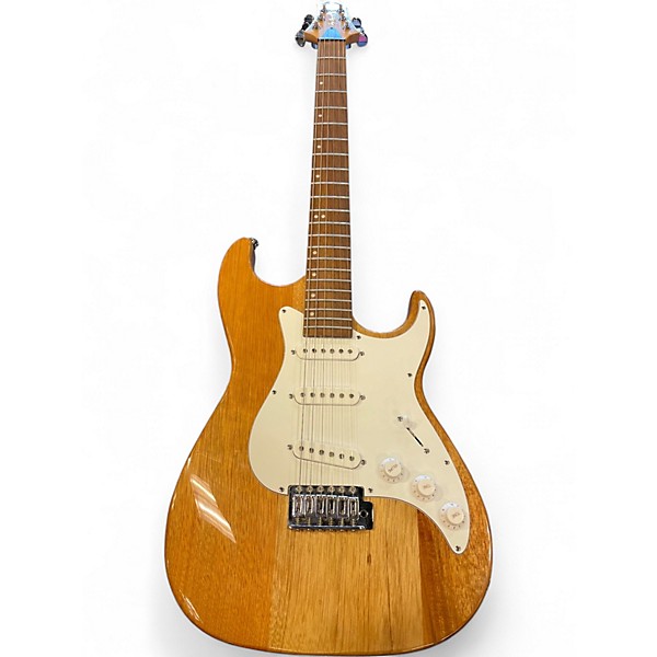 Used Greg Bennett Design by Samick MALIBU NATURAL Solid Body Electric Guitar