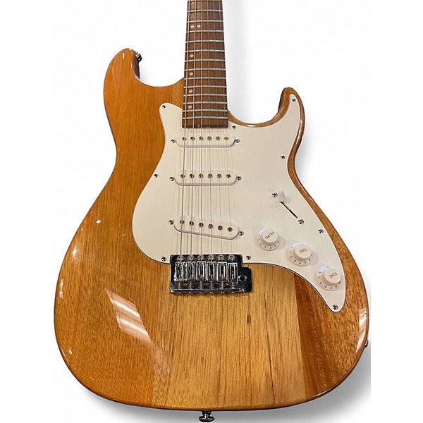 Used Greg Bennett Design by Samick MALIBU NATURAL Solid Body Electric Guitar