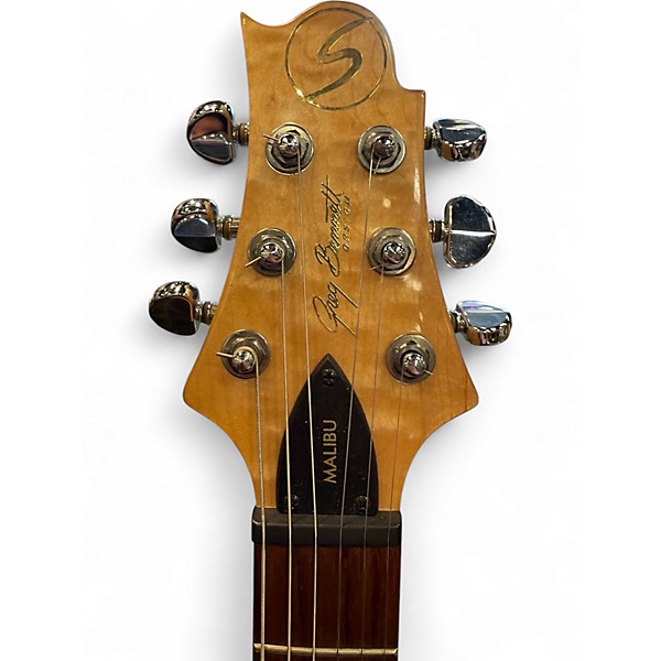 Used Greg Bennett Design by Samick MALIBU NATURAL Solid Body Electric Guitar