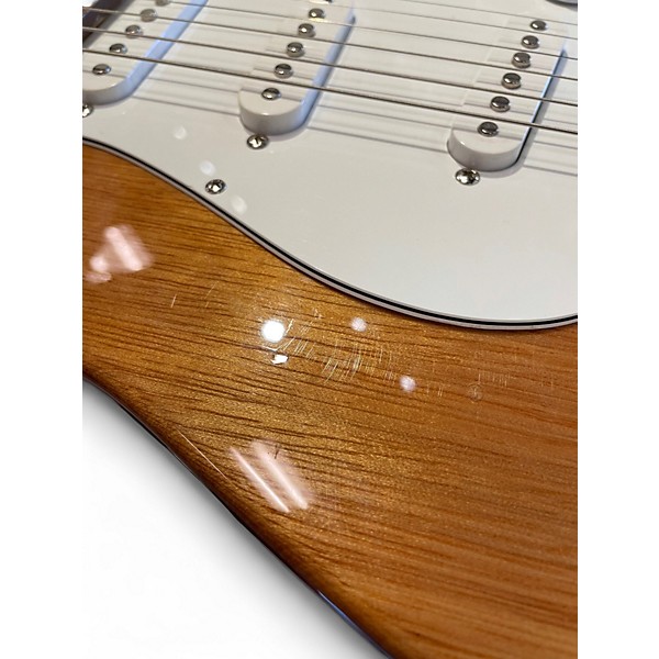 Used Greg Bennett Design by Samick MALIBU NATURAL Solid Body Electric Guitar