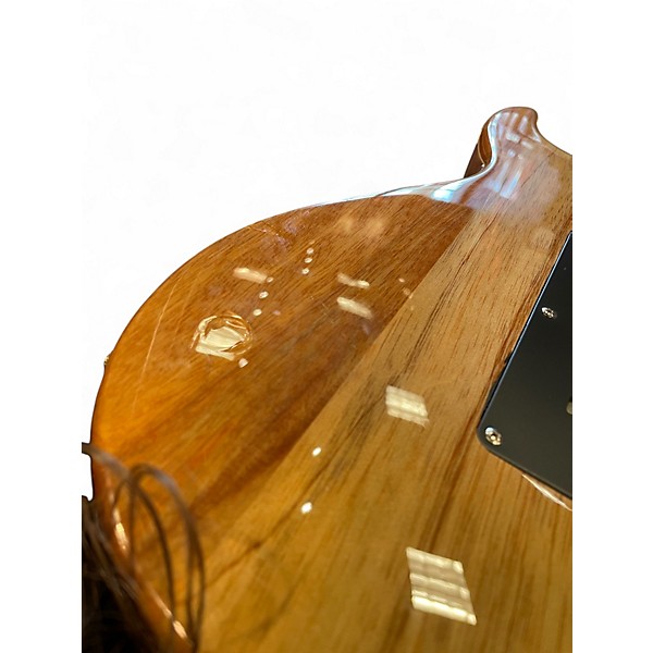 Used Greg Bennett Design by Samick MALIBU NATURAL Solid Body Electric Guitar