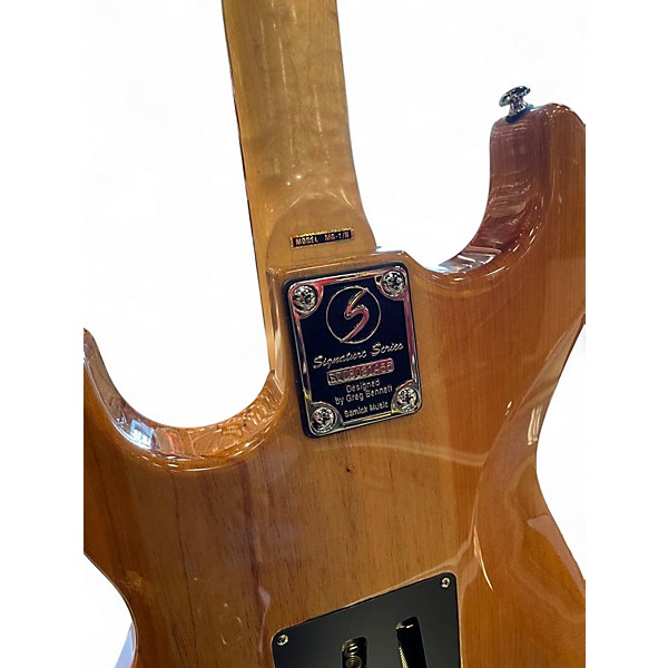 Used Greg Bennett Design by Samick MALIBU NATURAL Solid Body Electric Guitar