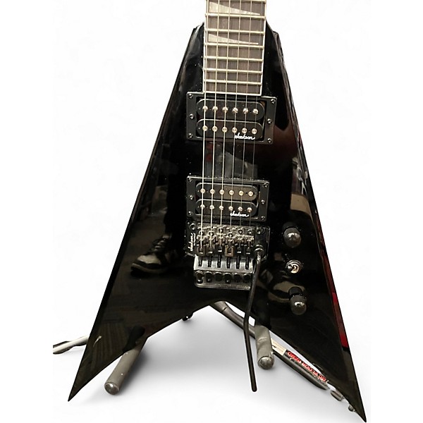 Used Jackson JS32 King V Black Solid Body Electric Guitar
