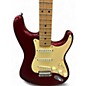 Used 2012 Fender Artist Series Jimmie Vaughan Tex-Mex Stratocaster Candy Apple Red Solid Body Electric Guitar