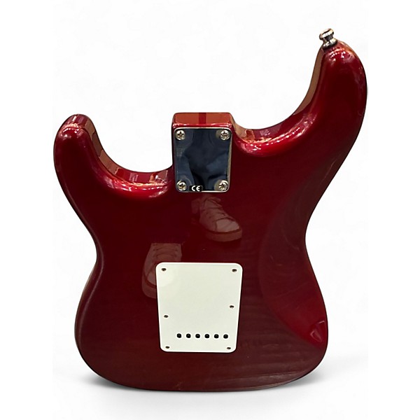 Used 2012 Fender Artist Series Jimmie Vaughan Tex-Mex Stratocaster Candy Apple Red Solid Body Electric Guitar
