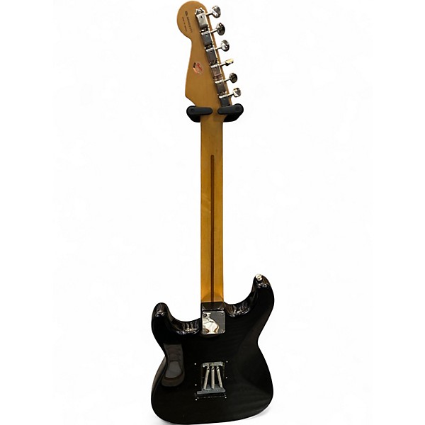 Used 1996 Fender Tex Mex Stratocaster Black Solid Body Electric Guitar
