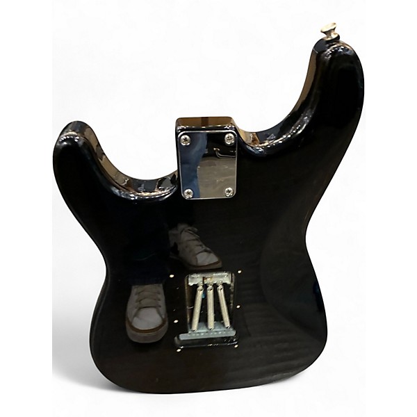 Used 1996 Fender Tex Mex Stratocaster Black Solid Body Electric Guitar