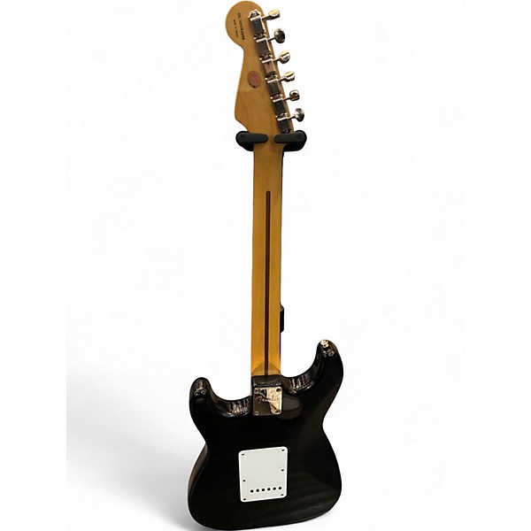 Used 1996 Fender Tex Mex Stratocaster Black Solid Body Electric Guitar