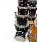 Used Natal Drums 4 Piece ARCADIA BLACK SPARKLE Drum Kit