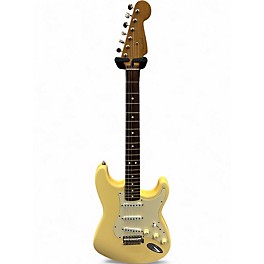 Used 1995 Fender Tex Mex Stratocaster Classic White Solid Body Electric Guitar