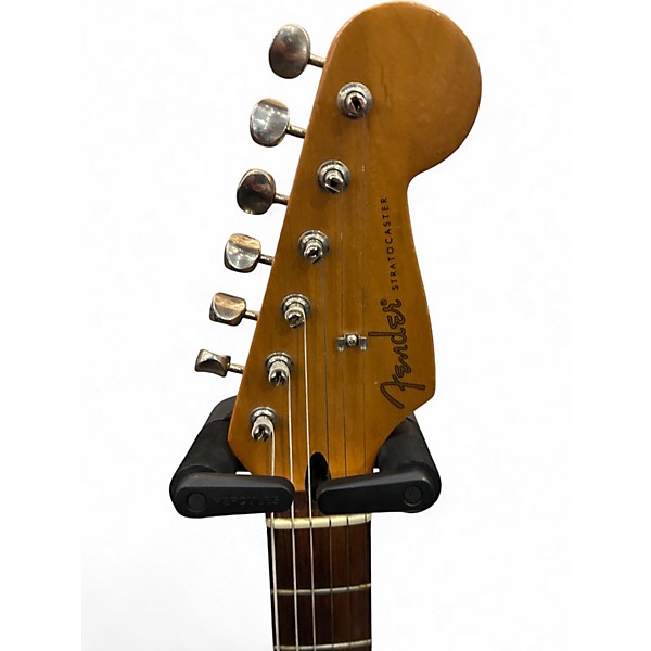 Used 1995 Fender Tex Mex Stratocaster Classic White Solid Body Electric Guitar