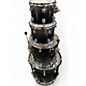 Used Natal Drums 4 Piece FUSION BLACK SPARKLE Drum Kit thumbnail