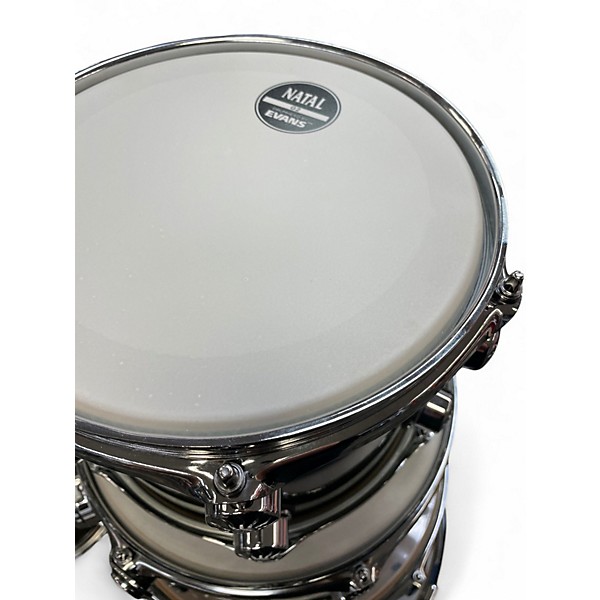 Used Natal Drums 4 Piece FUSION BLACK SPARKLE Drum Kit