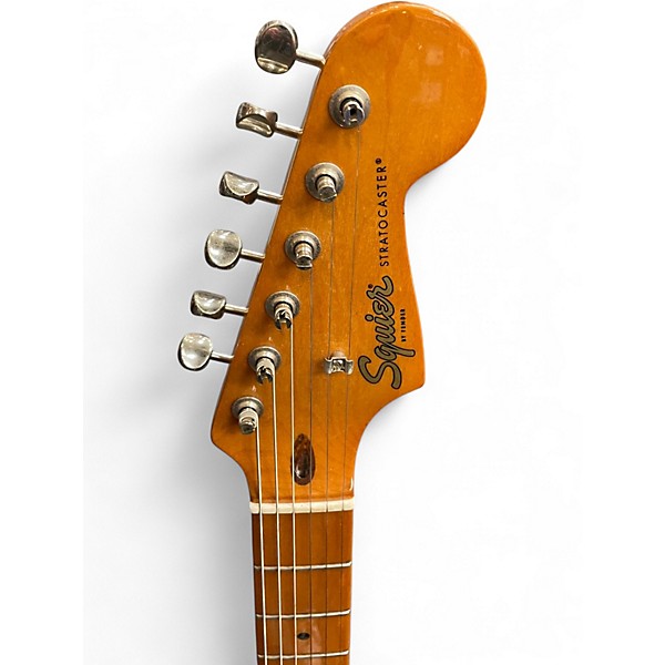 Used Squier Classic Vibe 50s Stratocaster 2 Tone Sunburst Solid Body Electric Guitar