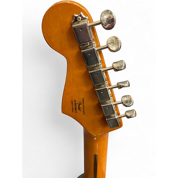 Used Squier Classic Vibe 50s Stratocaster 2 Tone Sunburst Solid Body Electric Guitar