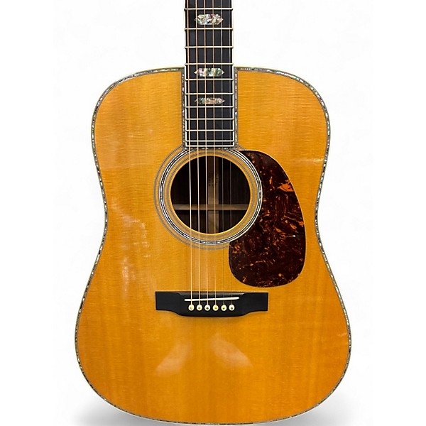 Used 2010 Martin D45 standard Natural Acoustic Guitar