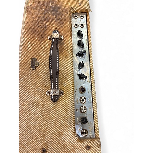 Vintage 1957 Fender Pro Amp Tube Guitar Combo Amp