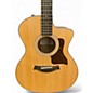 Used Taylor 214CE Natural Acoustic Electric Guitar