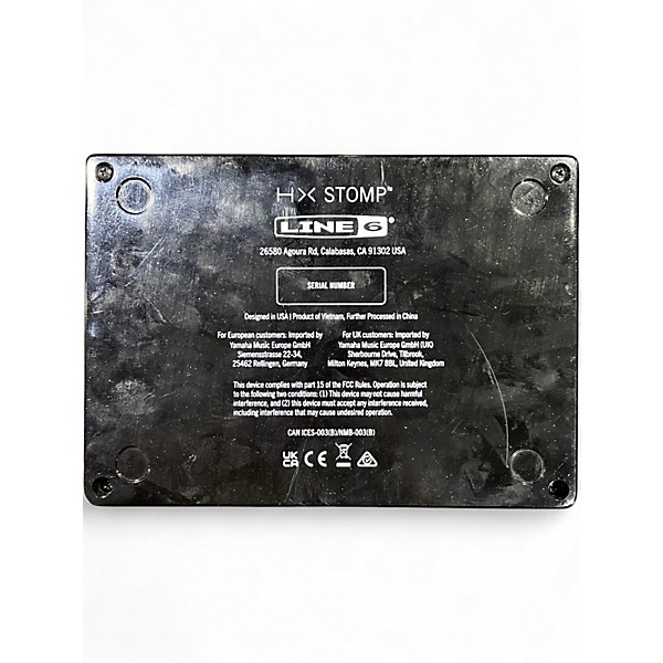 Used Line 6 HX Stomp Effect Processor