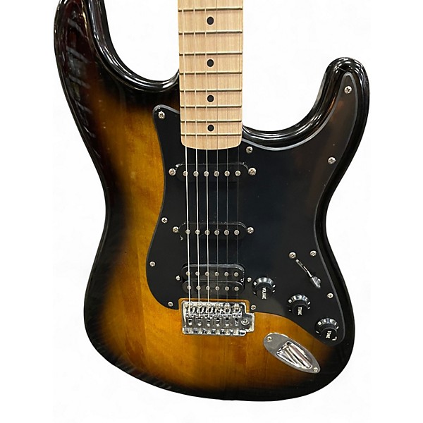 Used Squier Sonic Stratocaster 2 Color Sunburst Solid Body Electric Guitar