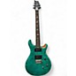 Used PRS SE Custom 24 Turquoise Solid Body Electric Guitar thumbnail