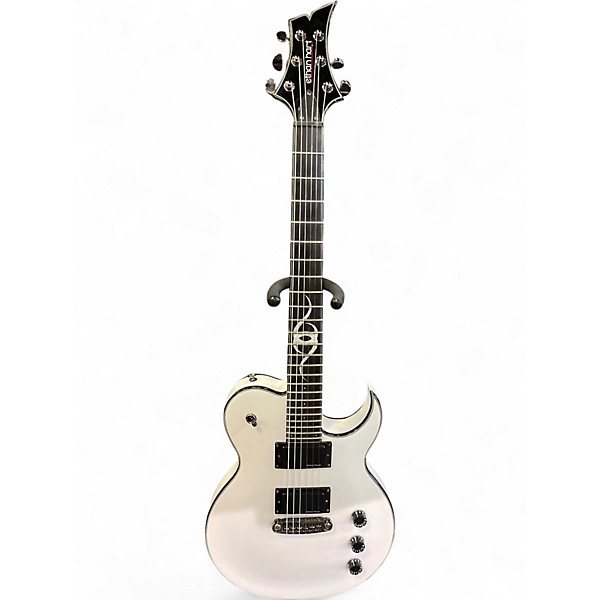 Used Ethan Hart EH1 Arctic White Solid Body Electric Guitar