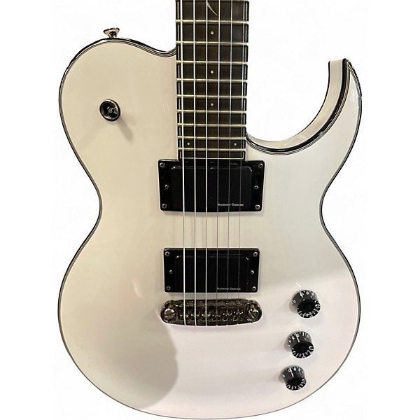 Used Ethan Hart EH1 Arctic White Solid Body Electric Guitar