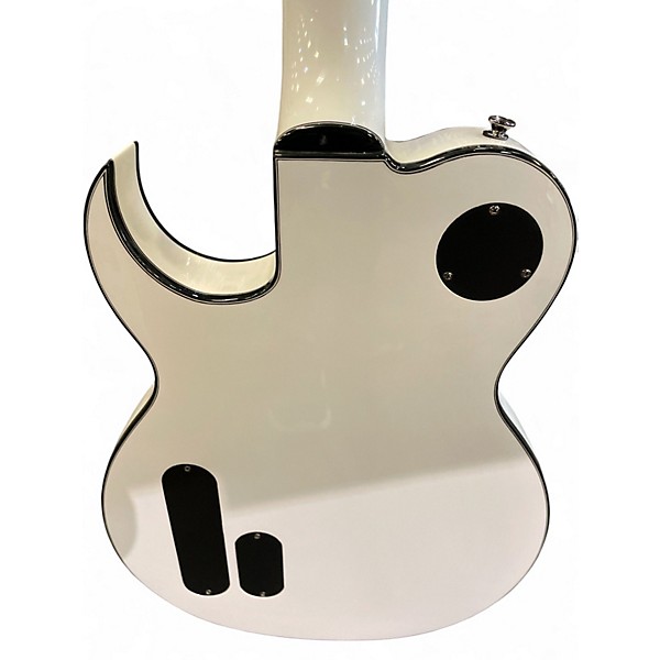 Used Ethan Hart EH1 Arctic White Solid Body Electric Guitar