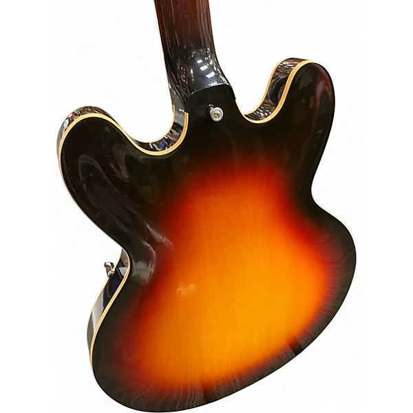 Used Gibson Memphis ES330 Sunset Burst Hollow Body Electric Guitar