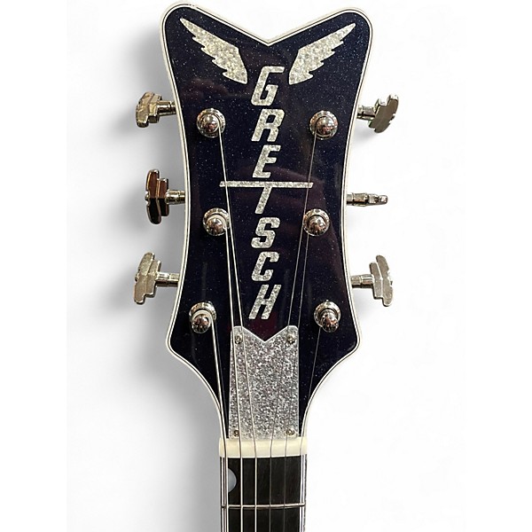 Used Gretsch Guitars G6136T-RR Rich Robinson Signature Magpie Raven's Breast Blue Hollow Body Electric Guitar