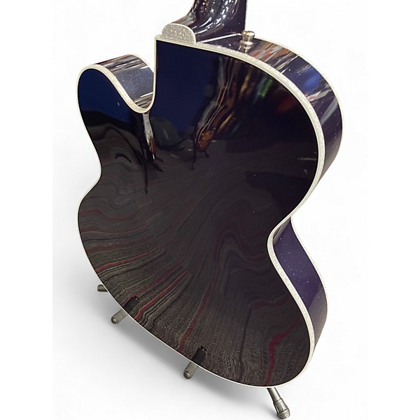 Used Gretsch Guitars G6136T-RR Rich Robinson Signature Magpie Raven's Breast Blue Hollow Body Electric Guitar