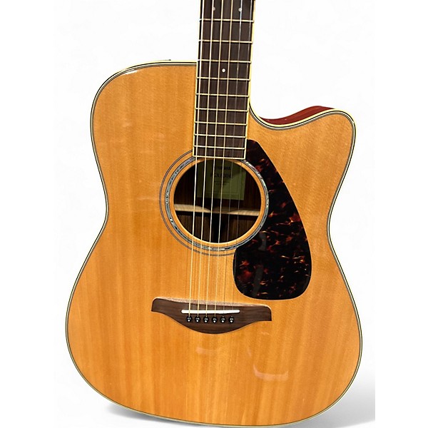 Used Yamaha Fgx830c Antique Natural Acoustic Electric Guitar