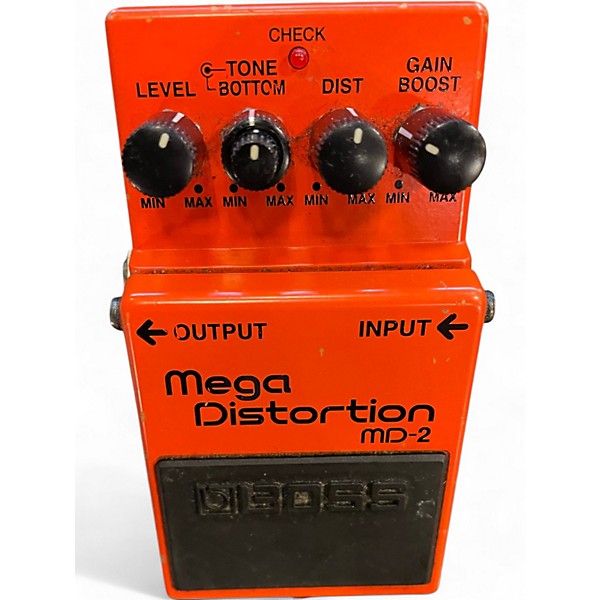 Used BOSS MD2 Mega Distortion Effect Pedal