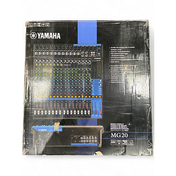 Used Yamaha mg20 Unpowered Mixer