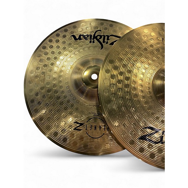 Used Zildjian 13in Planet Z Hi Hat Pair Cymbal
